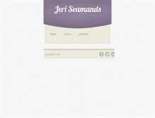 Tablet Screenshot of jeriseamands.com